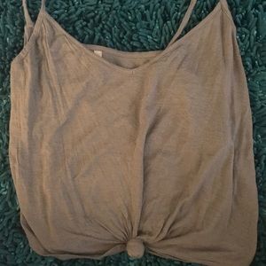 Olive Green Tank Top